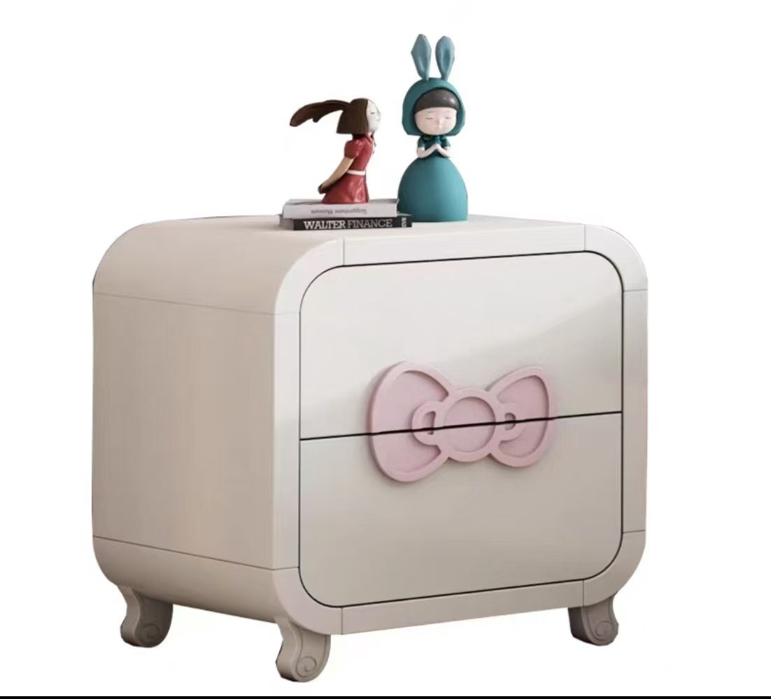 【在途现货】Hellokitty木制床头柜 粉色/ Hello Kitty Night Stand Pink