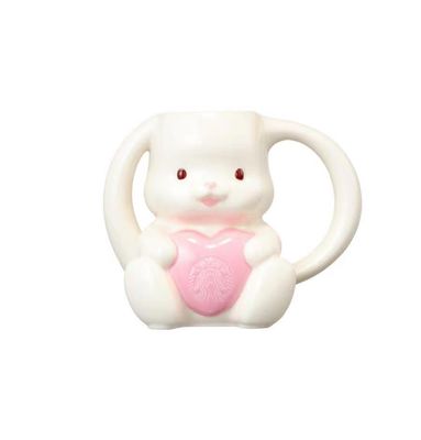 【新品上架】Starbucks星巴克韩国26年情人节系列 兔子马克杯/ Valentine's Series Bunny Ceramic Cup By Starbucks