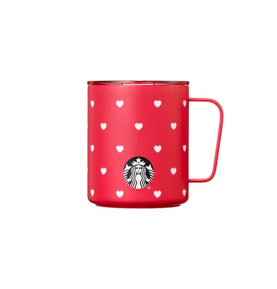 【新品上架】Starbucks星巴克韩国26年情人节系列 红色把手杯/ Valentine's Series Red Mug By Starbucks