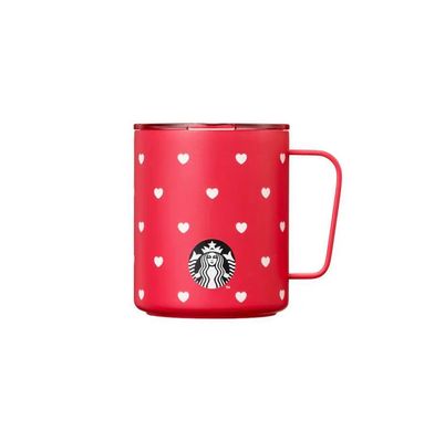 【新品上架】Starbucks星巴克韩国26年情人节系列 红色把手杯/ Valentine's Series Red Mug By Starbucks