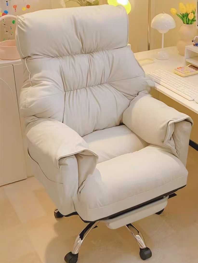 【人气现货】云朵懒人办公电脑椅 / Cloud Lazy Office Chair, color: 白色 / White