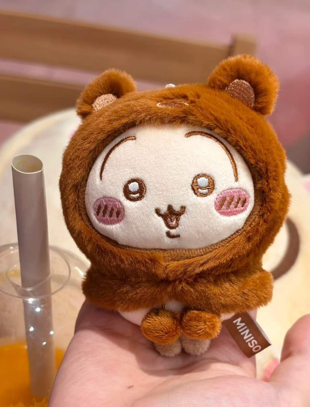 【新品上架】Chiikawa头套小熊挂件 乌萨奇/ Usagi Bear Keychain By CHIIKAWA