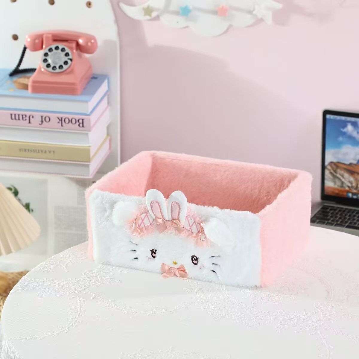 【新品上架】桌面收纳盒Desktop Storage Box (3 variants), pattern: KT猫Kitty
