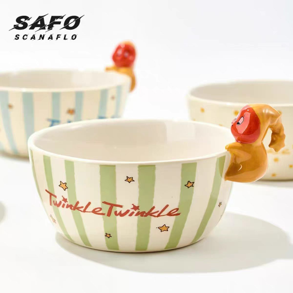 【新品上架】星星人睡眠盘米饭碗 云朵被Twinkle Twinkle Sleep Plate Rice Bowl (Cloud Blanket)