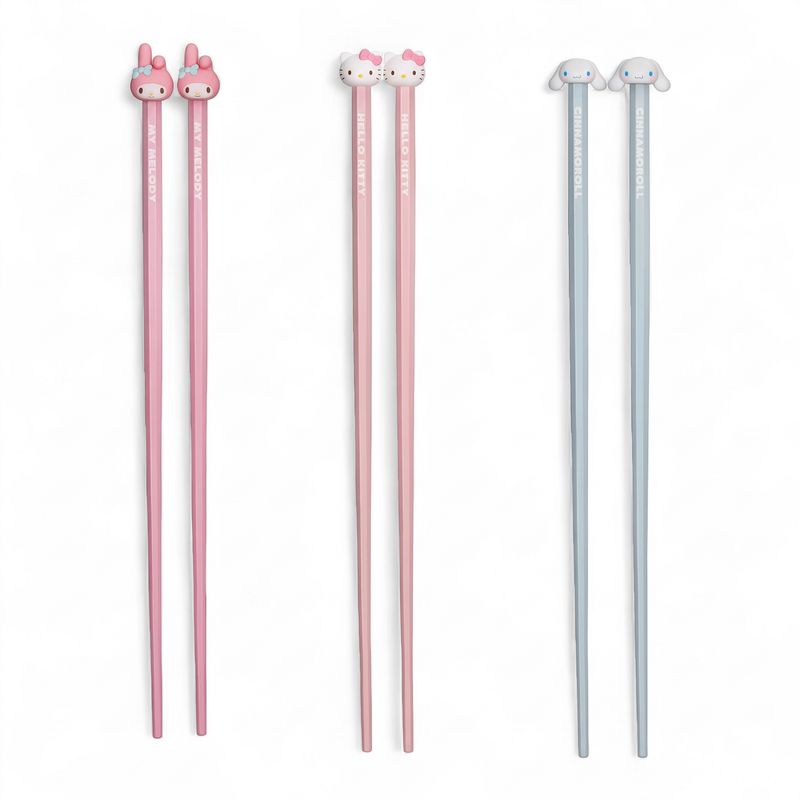 【新品上架】三丽鸥筷子家用高档抗菌1双装 Sanrio Anti-Bacterial Chopsticks 1-Piece Set By SANRIO