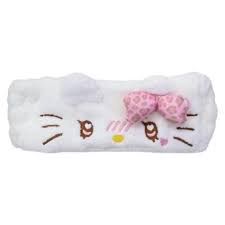 Sanrio三丽鸥豹纹黑皮束发带粉豹纹 HelloKitty /Sanrio Leopard Hair Tie Pink Leopard
