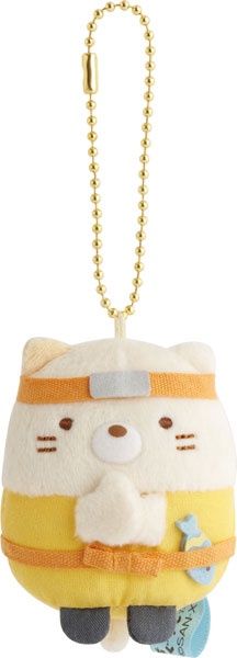 【在途现货】角落生物毛绒挂件 猫咪Sumikko Gurashi Neko Plush Keychain By SAN-X