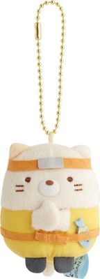 【在途现货】角落生物毛绒挂件 猫咪Sumikko Gurashi Neko Plush Keychain By SAN-X