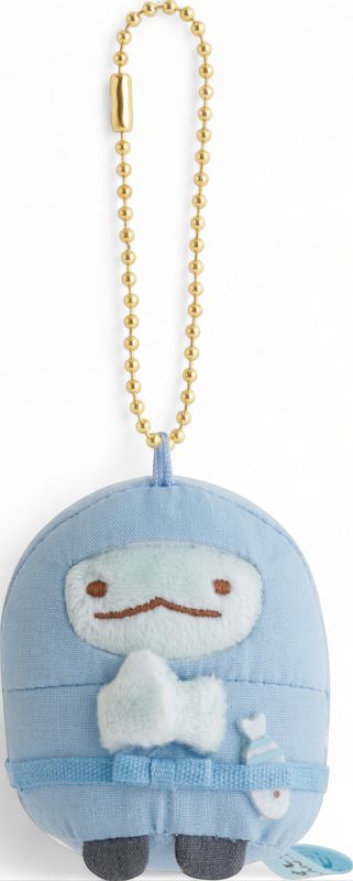 Sumikko Gurashi Tokage Plush Keychain - Ninja Series Hanging Mascot by San-X