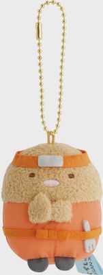 【在途现货】角落生物毛绒挂件 炸猪排Sumikko Gurashi Tonkatsu Plush Keychain By SAN-X