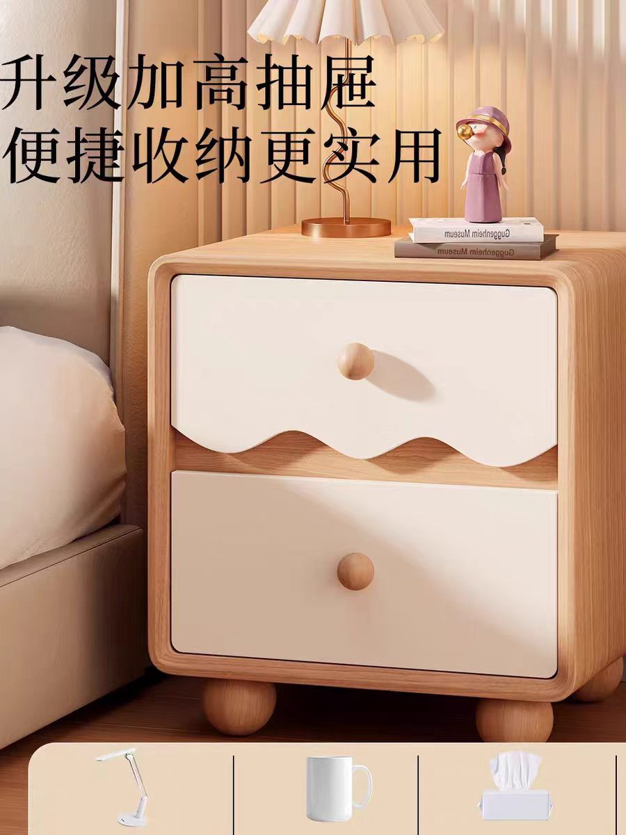 【新品上架】实木创意原木奶油风茶几/ Solid Wood Creative Log Cream Style Coffee Table