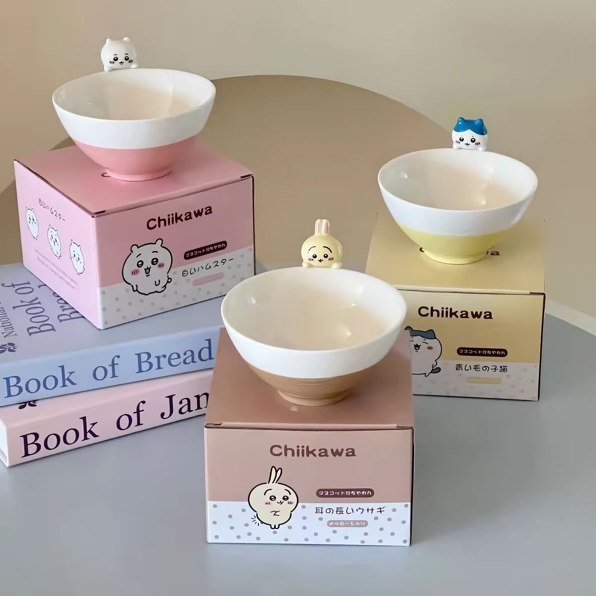 【在途现货】Chiikawa吉伊饭碗(口径12cm*高6cm*250ml)/ Chiikawa Character Rice Bowl
