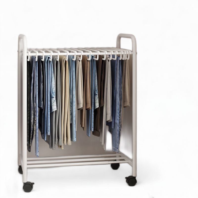 Practical Rolling Pants Rack 实用移动裤架