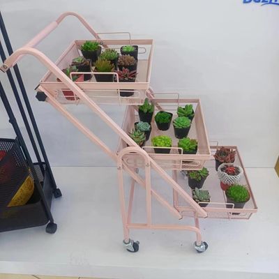 【在途现货】三层折叠收纳小推车/ 3-Layer Folding – Storage Cart