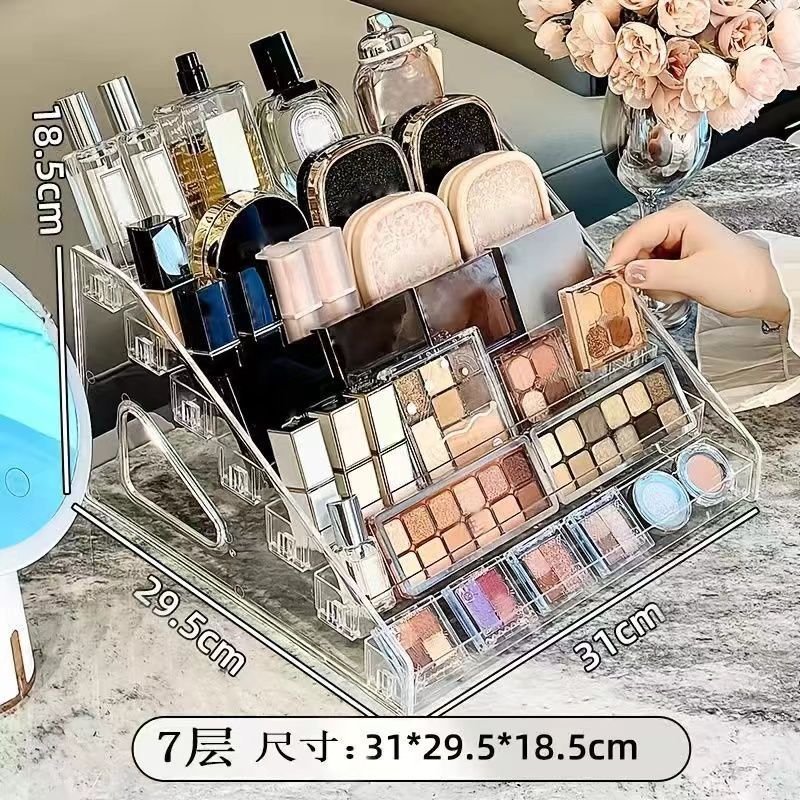 七层亚克力展示架/ 7-Layer Acrylic Display Rack