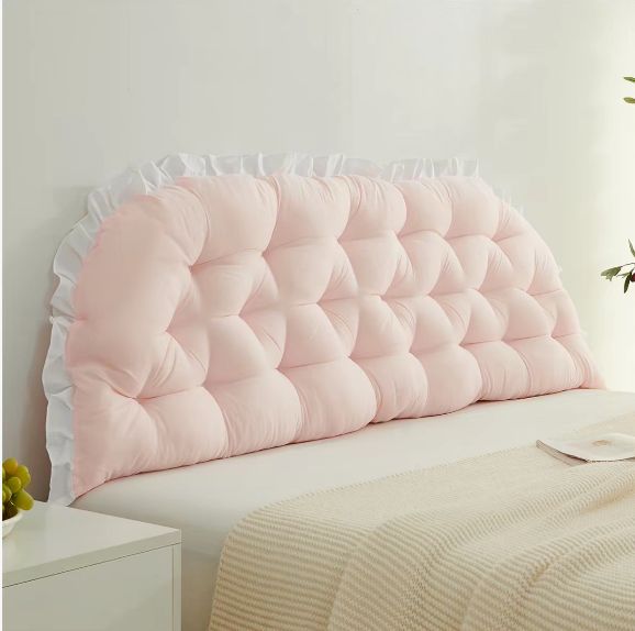 温馨床头靠（适用1.5m）/ Cozy Bed Backrest – Fits 1.5m Bed, color: 粉色/ Pink
