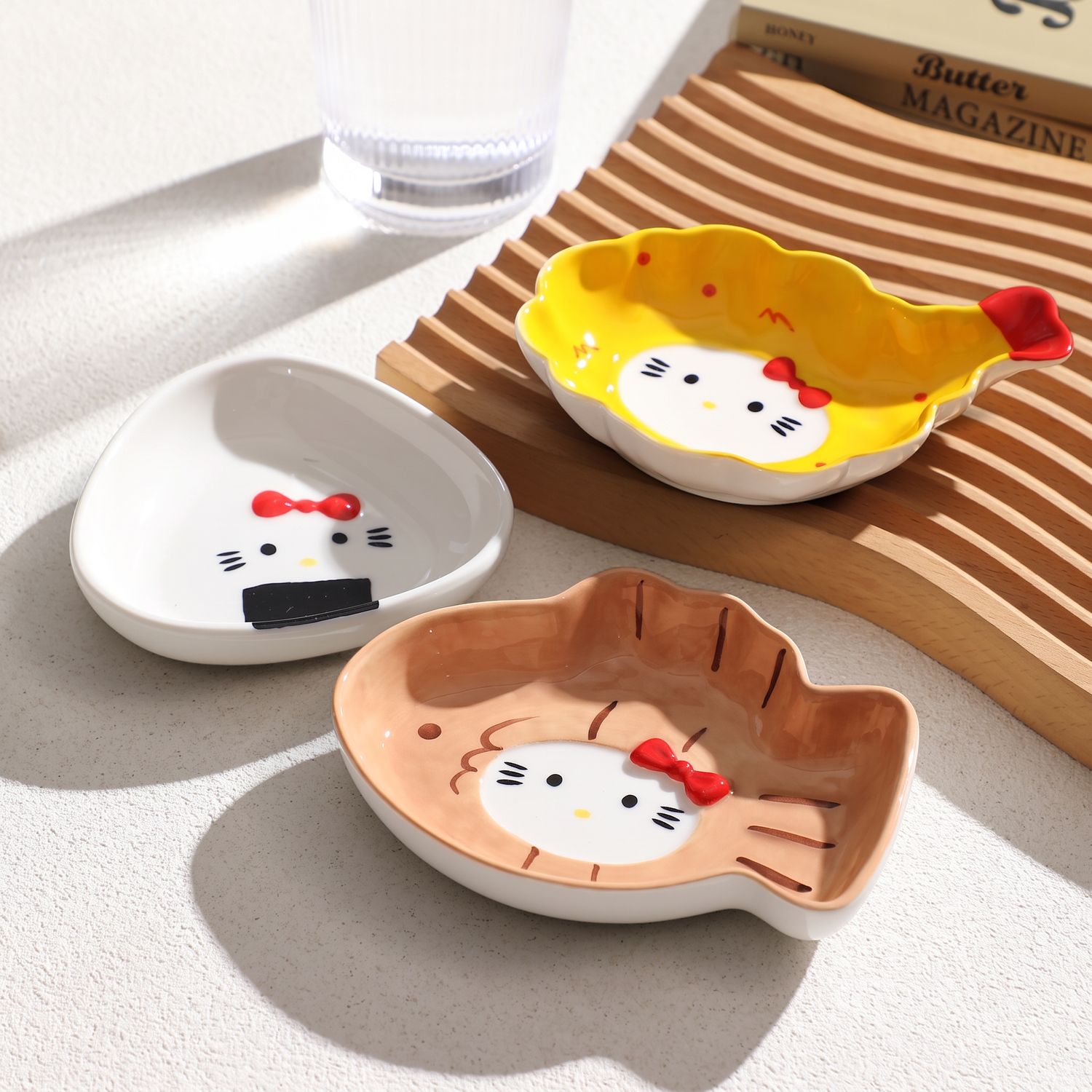 Hello Kitty Shaped Small Plate