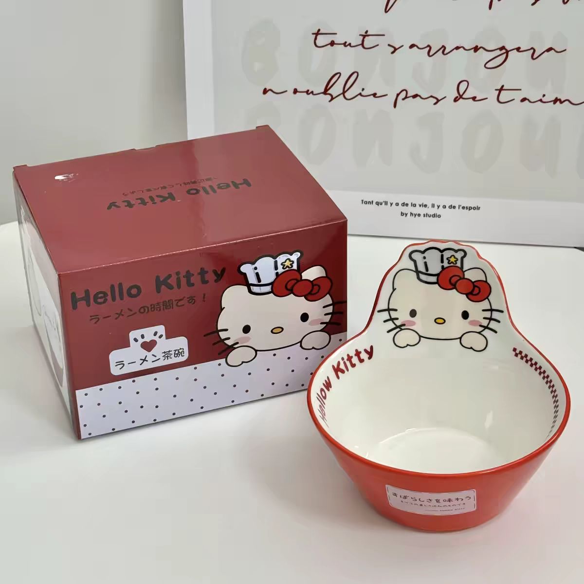 Hello Kitty Chef Series Ceramic Salad Bowl