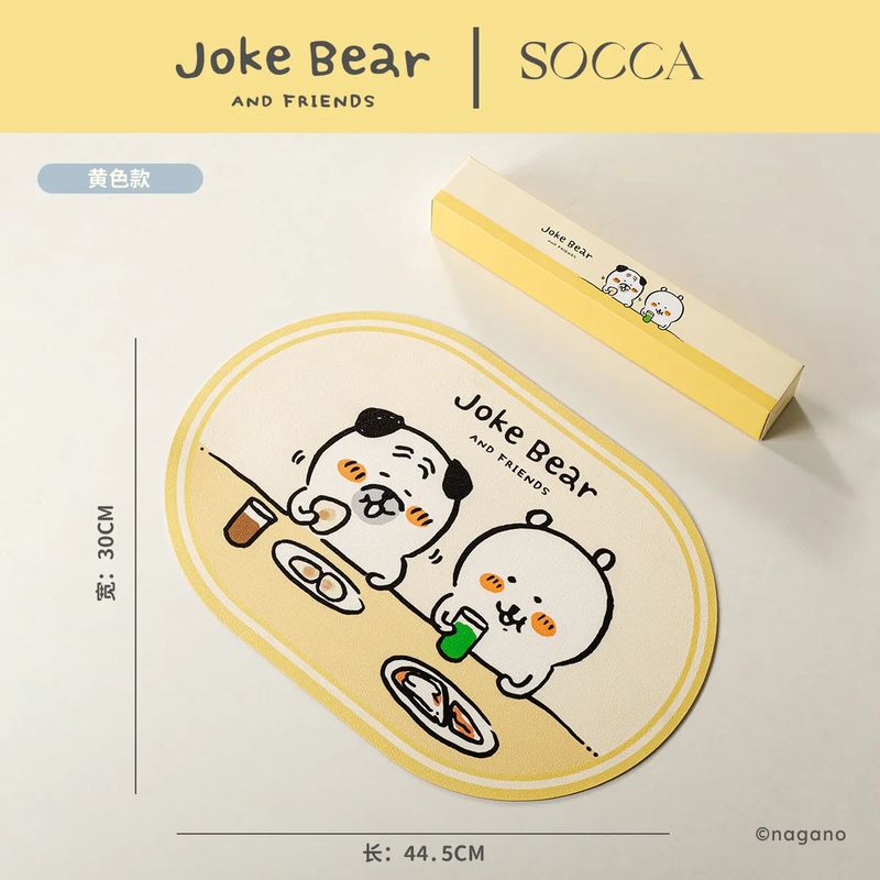 Joke Bear Placemat - Large Dining Table Mat