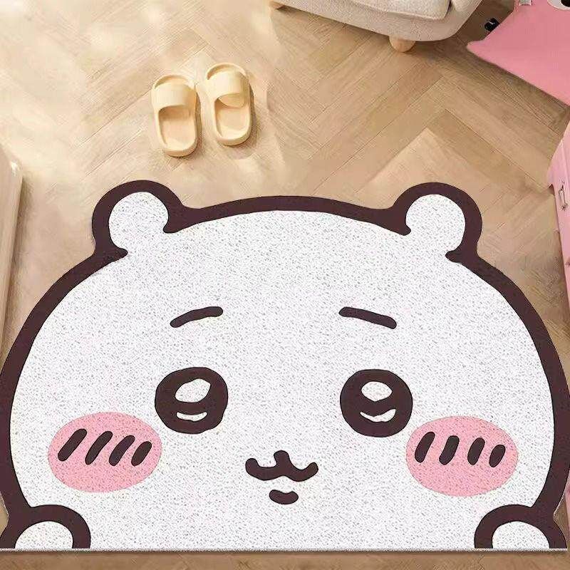Cute Puppy PVC Coil Door Mat - Big Head Chiikawa Puppy