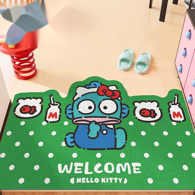 Cartoon Polka Dot PVC Coil Door Mat - Clownfish