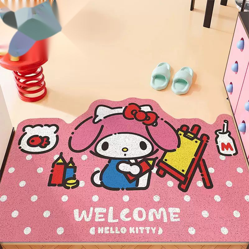 Cartoon Polka Dot PVC Coil Door Mat - My Melody