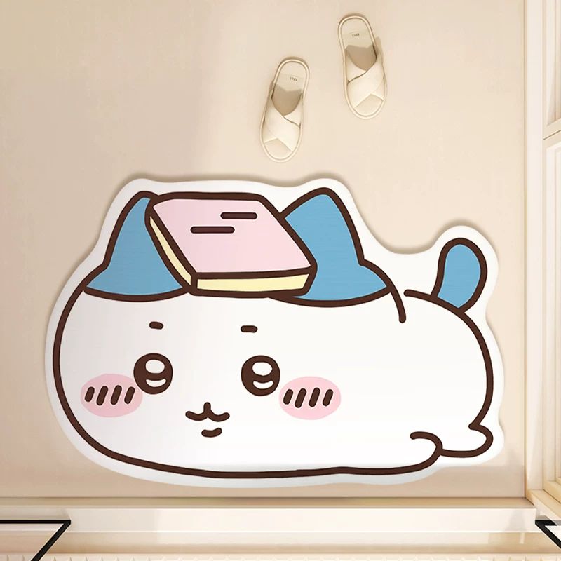 Hachiware Lying Down Diatomite Bath Mat