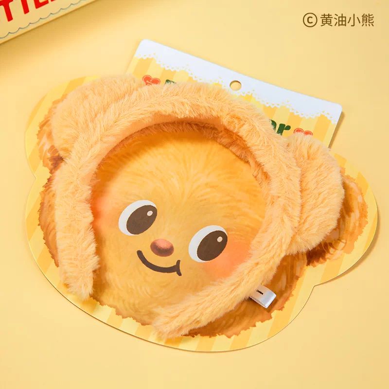 Butter Bear Plush Headband