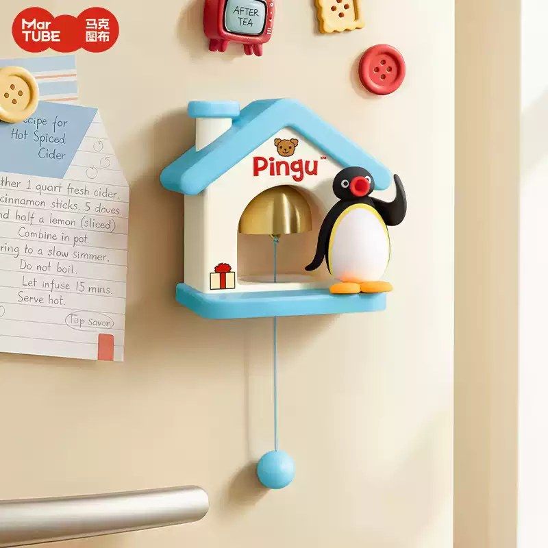 MarTUBE Pingu House Magnetic Doorbell
