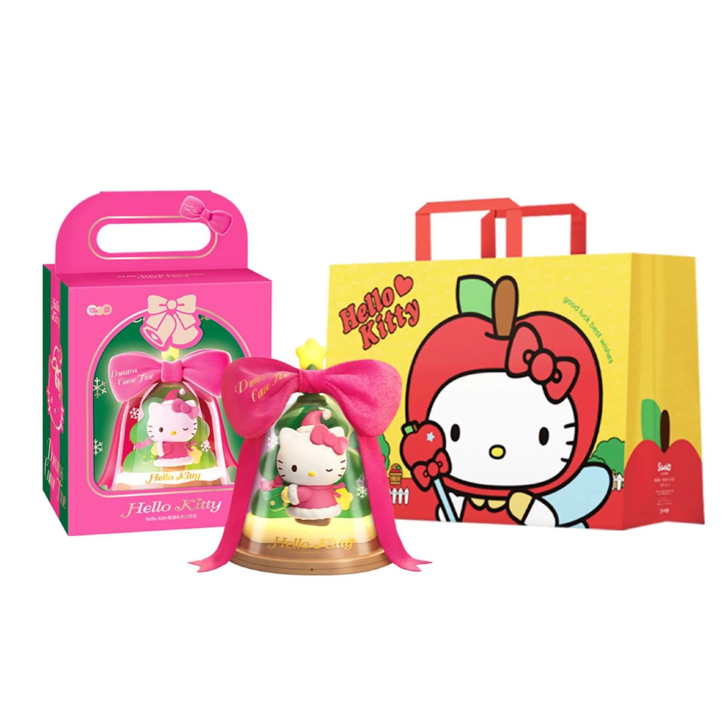MarTUBE SANRIO Hello Kitty Surprise Dome Ornament Lamp