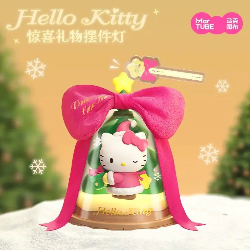 MarTUBE SANRIO Hello Kitty Surprise Dome Ornament Lamp