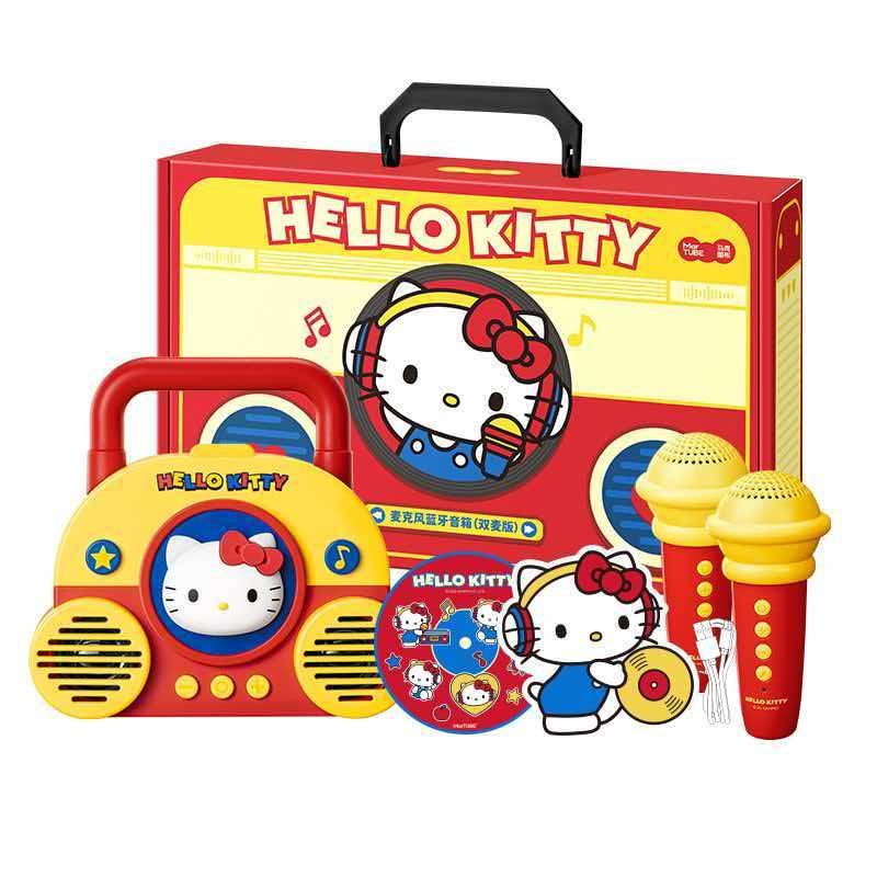 Hello Kitty Karaoke Microphone Speaker - Dual Mic