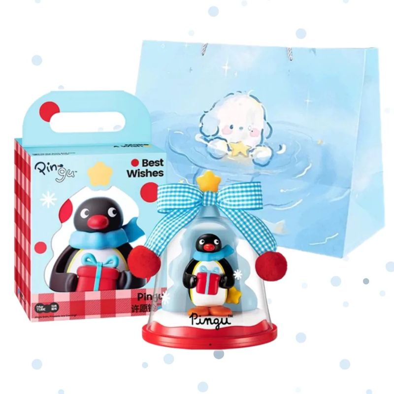 MarTUBE Pingu Wishing Bell Dome Ornament Lamp