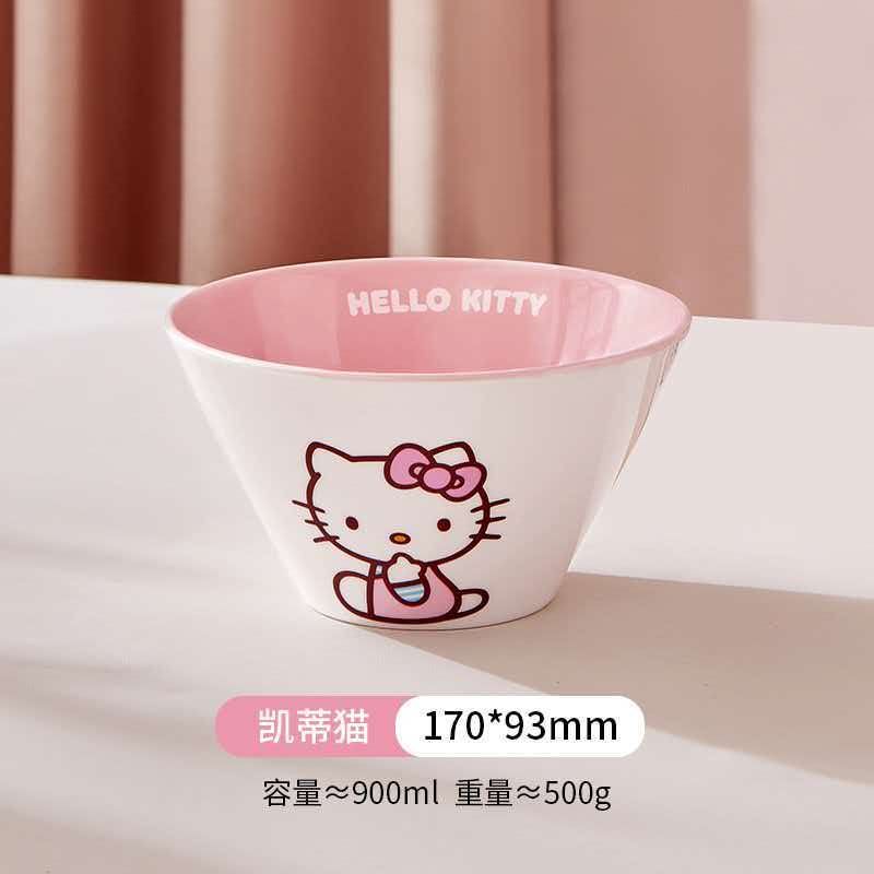 SANRIO Hello Kitty Ceramic Ramen Bowl 900ml