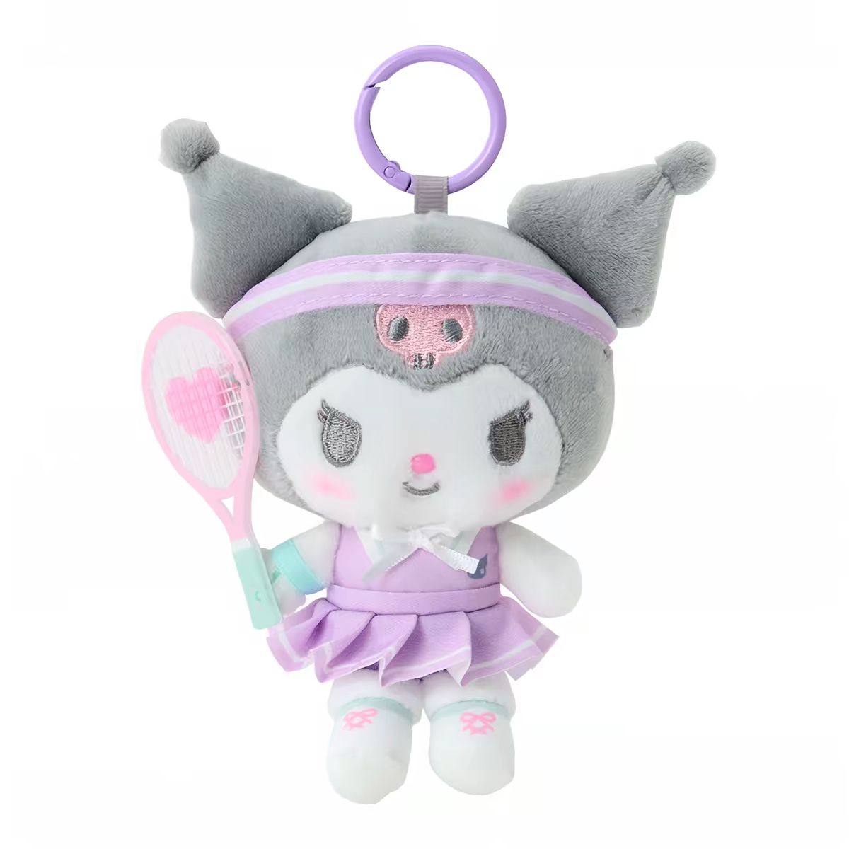 SANRIO Kuromi Tennis Plush Charm