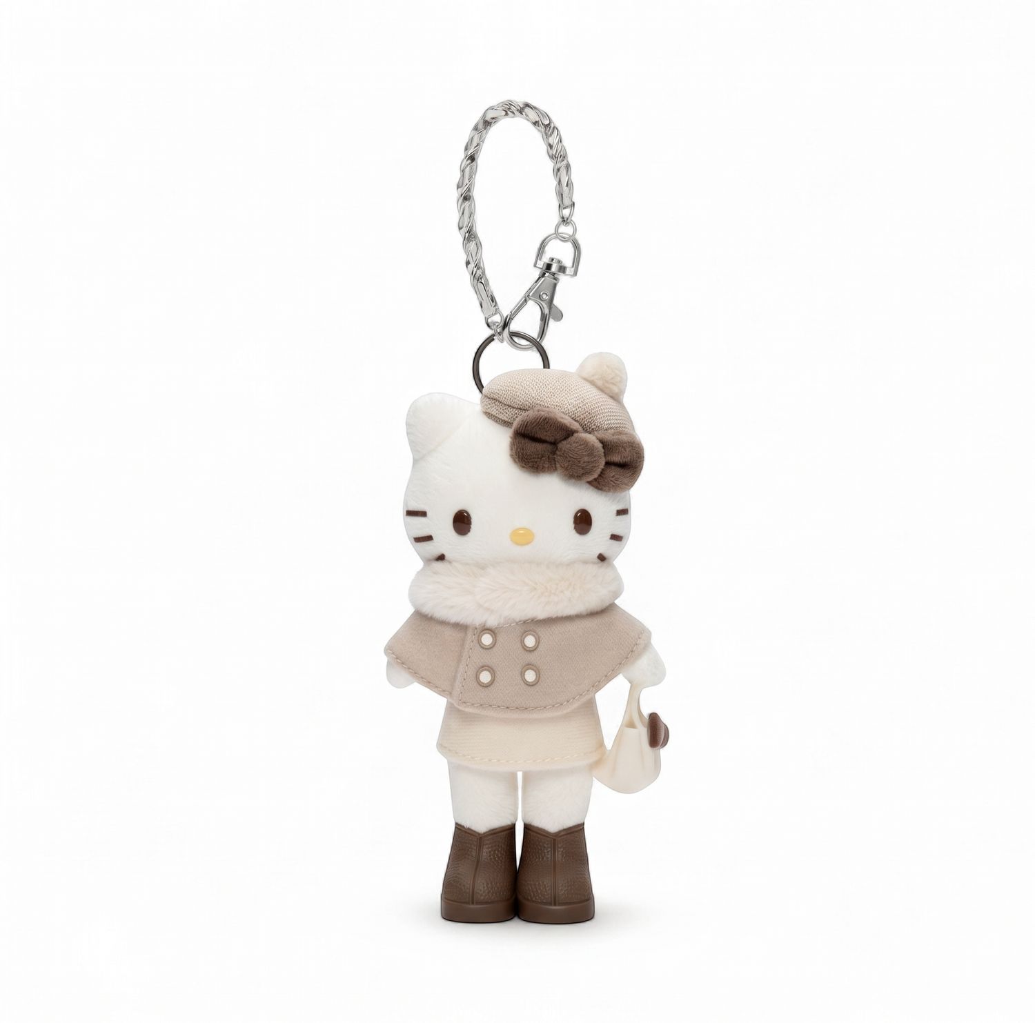 SANRIO Hello Kitty Long-Leg Modern Holiday French Cape Plush Charm
