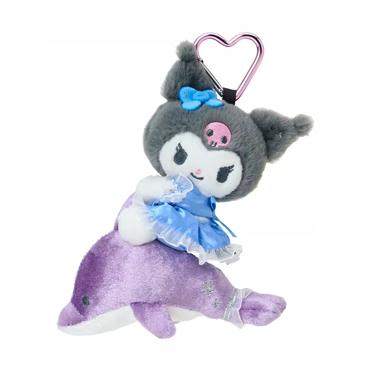 SANRIO Kuromi Dolphin Plush Charm
