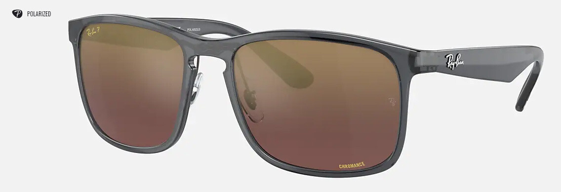 Ray Ban 4264 Chromance Purple Mirror Grey