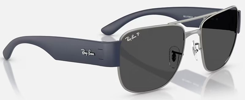 Ray Ban RB3756ch CHROMANCE Polished Gunmetal Polar Dark Grey RB3756CH 004/K8 56-18