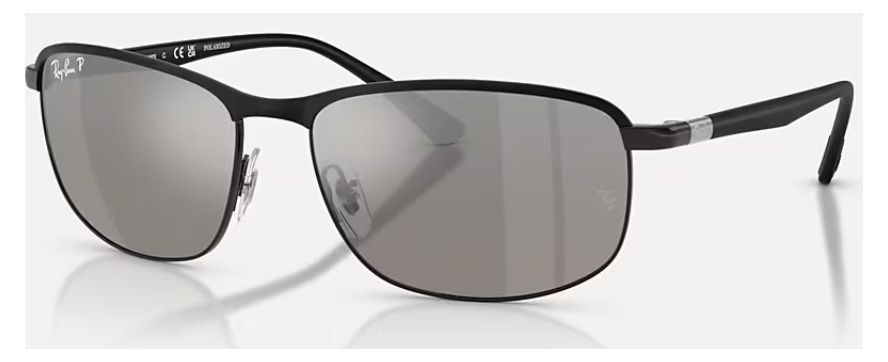 Chromance 3671 Polished Black on Black Silver Mirror Chromance