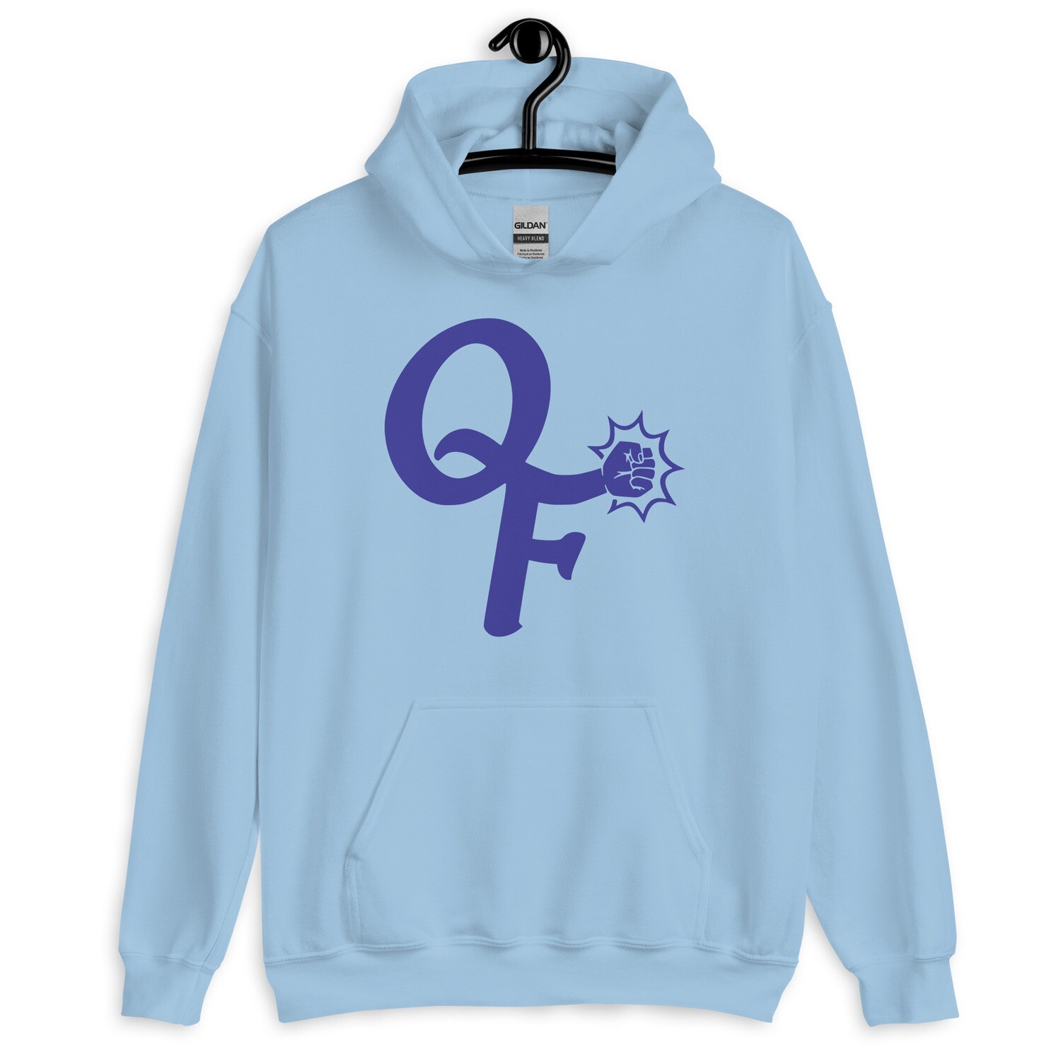 Knuckle Sandwich Hoodie - Purple Logo