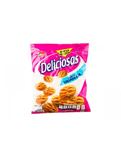 DELICIOSAS VAINILLA 230GR....