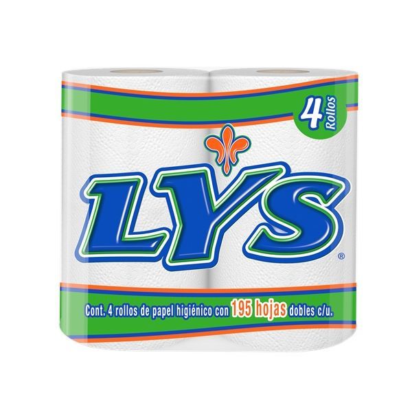 PAPEL HIGIENICO LYS 4S 