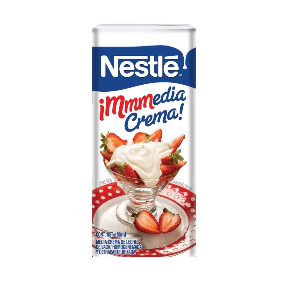 MEDIA CREMA NESTLE 190GR  
