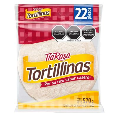 TORTILLINAS TIA ROSA 22PZ 561GR....