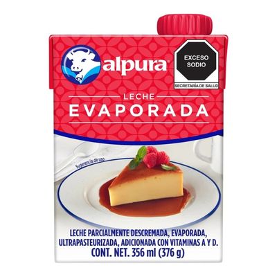 LECHE EVAPORADA ALPURA 356ML