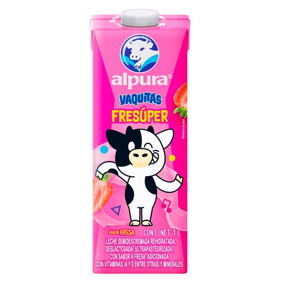 LECHE ALPURA S/FRESA1LT