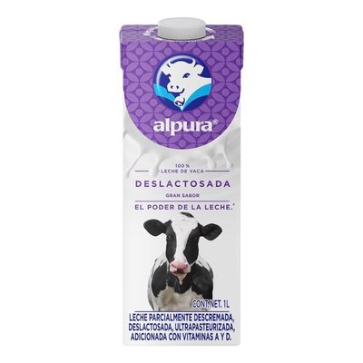 LECHE ALPURA DESLACT 1LT