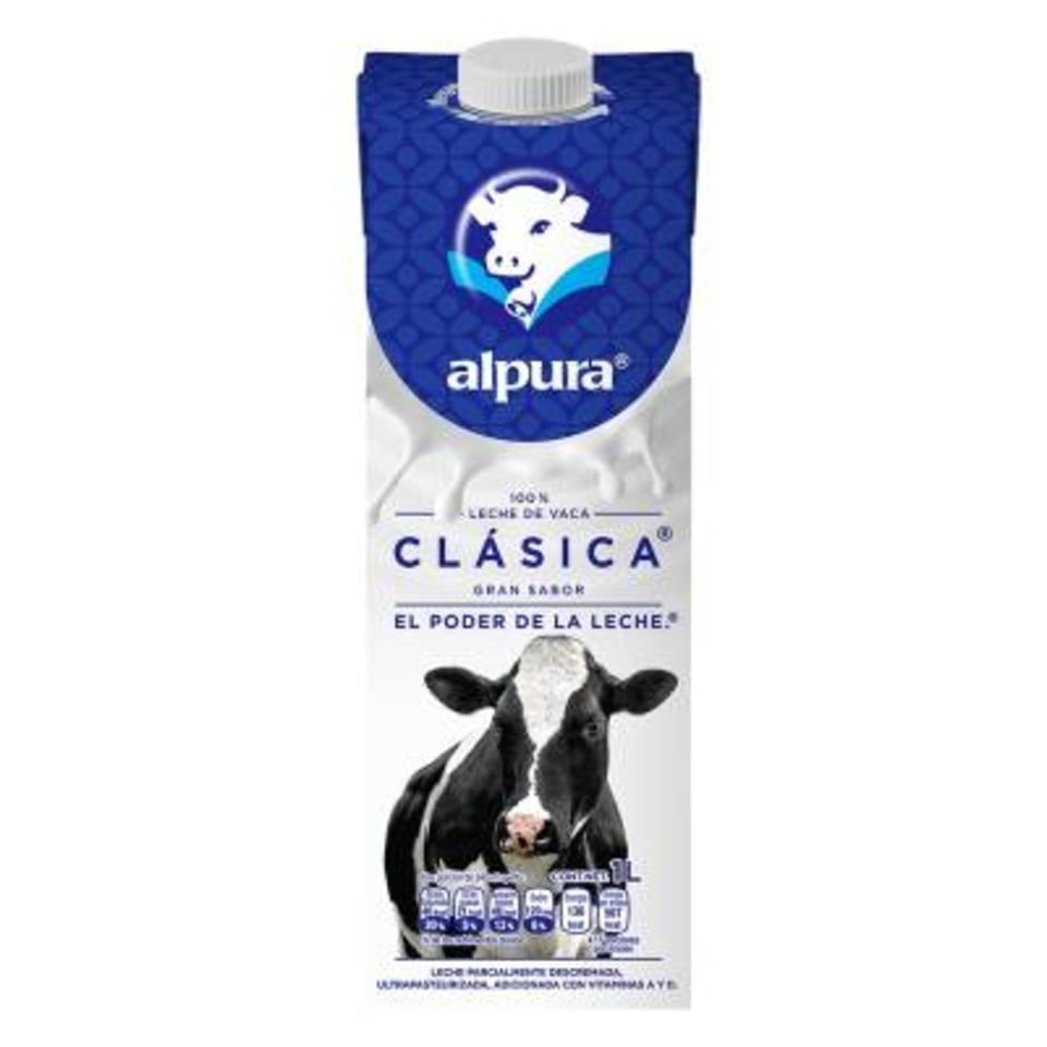 LECHE ALPURA CLASICA 1LT