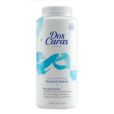TALCO LAS DOS CARAS BEBE 150GR 